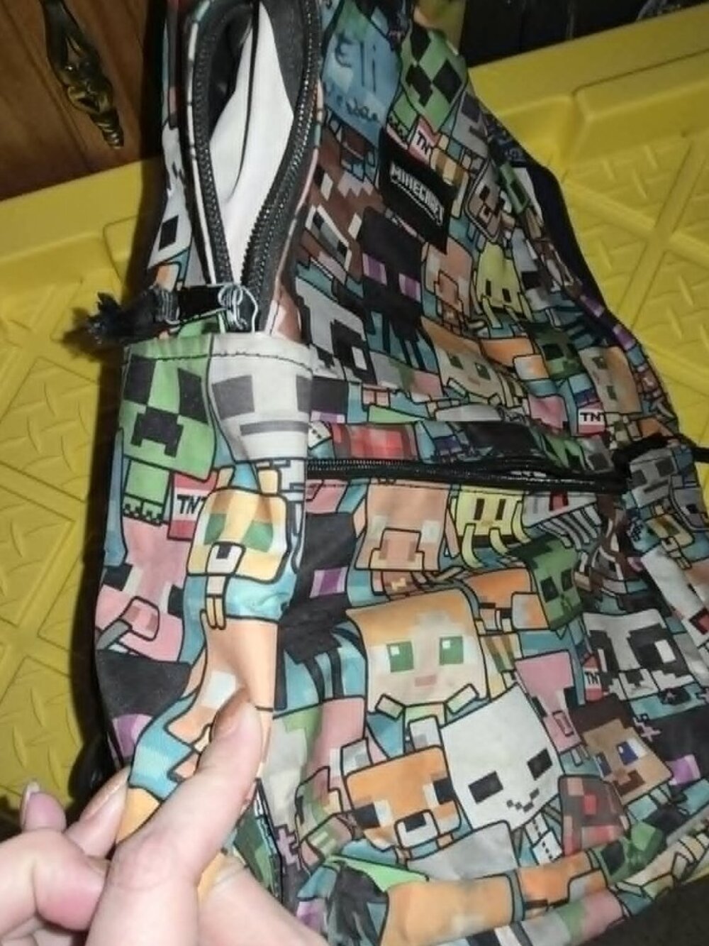 Minecraft Character Chibi Video Game Backpack - Picture 11 of 13